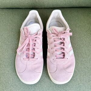 Adidas Gazelle Pink Suede Sneakers